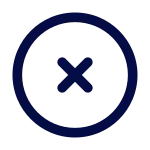 X Circle SVG Icon